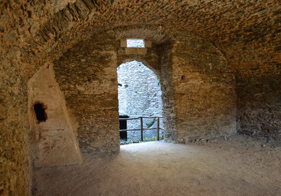 This vaulted room was used as a dining room at the start of the 20th century.