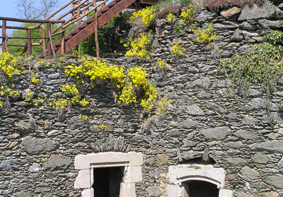 Corner of the north wing of the New Castle.