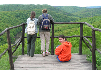 Top floor observation gallery.